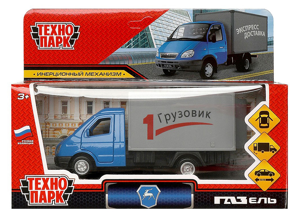 Изображение товара Машина инерционная «Технопарк» Газель ГАЗ-3302, 12,7 см