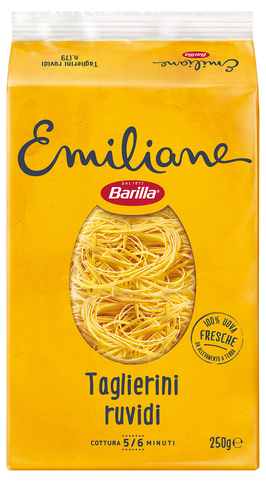 Изображение товара Макаронные изделия Barilla Emiliane Taglierini с яичным вкусом