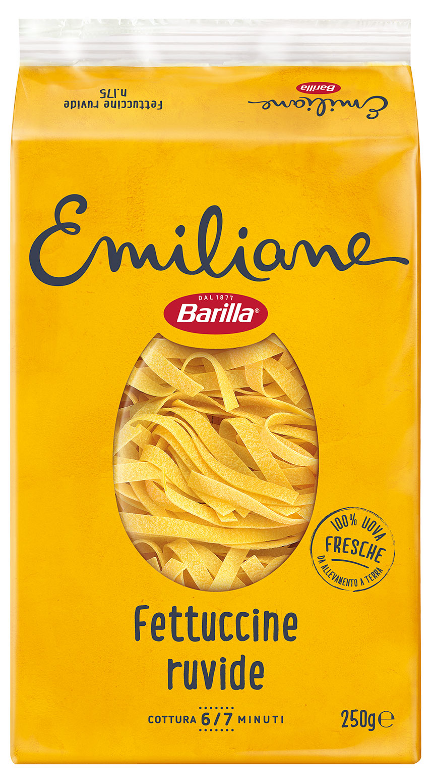 Изображение товара Макаронные изделия Barilla Emiliane Fettuccine Феттуччине яичные Италия, 250 г