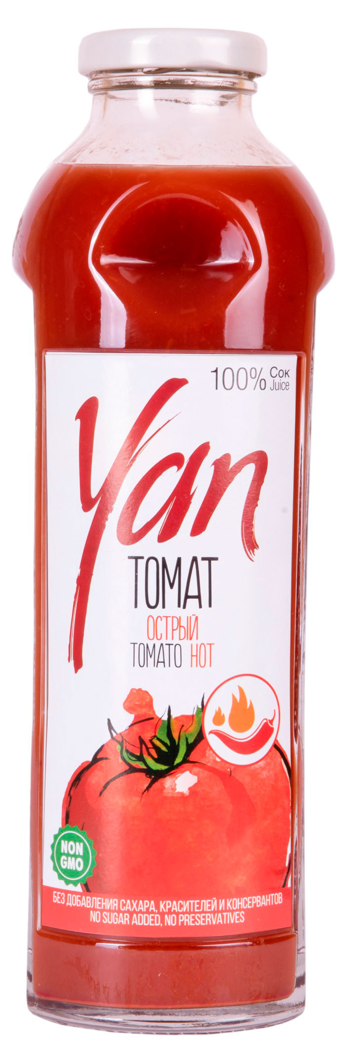 Изображение товара Сок Yan Томатный, 930 мл