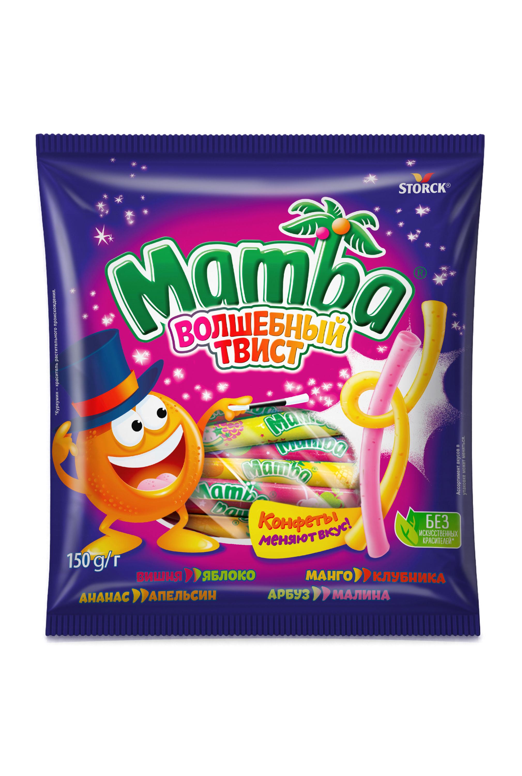 Изображение товара Конфеты Mamba Волшебный твист