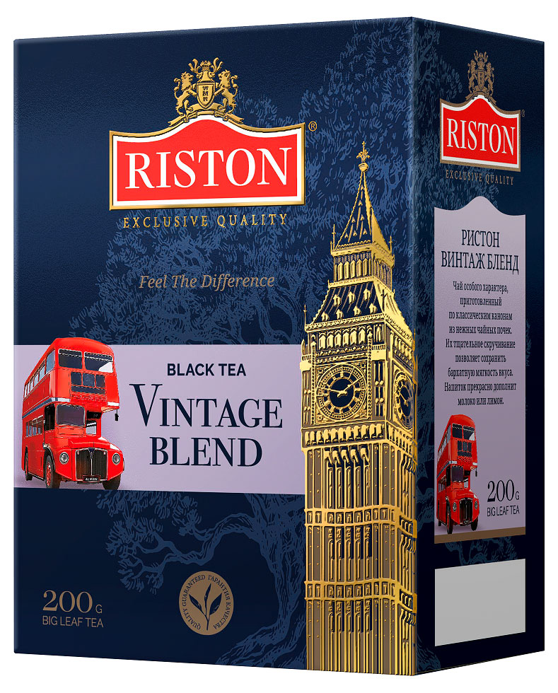 Изображение товара Чай черный RISTON Vintage Blend листовой, 200 г