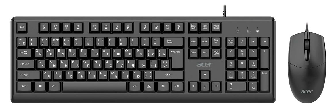 Изображение товара Комплект Acer OCC500 клавиатура + мышь