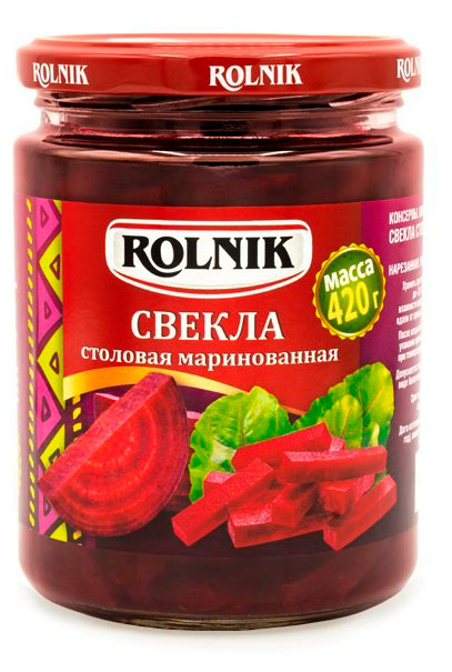 

Свекла маринованная Rolnik, 420 г