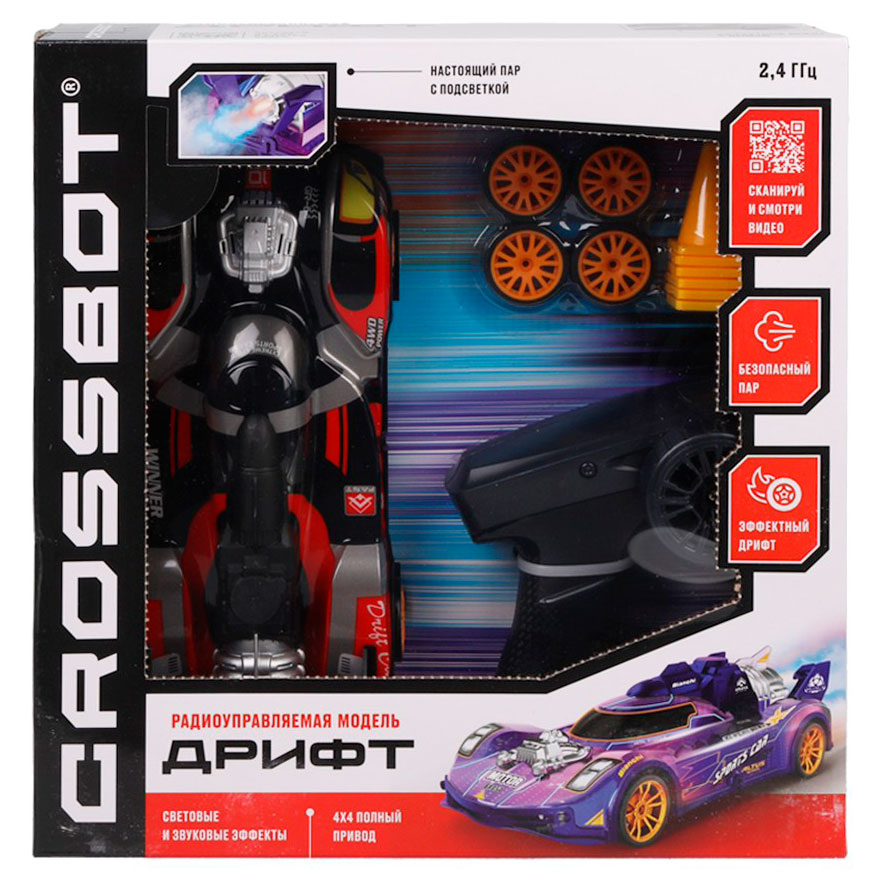 Изображение товара Машинка на радиоуправлении Crossbot Дрифт, 1 шт в ассортименте