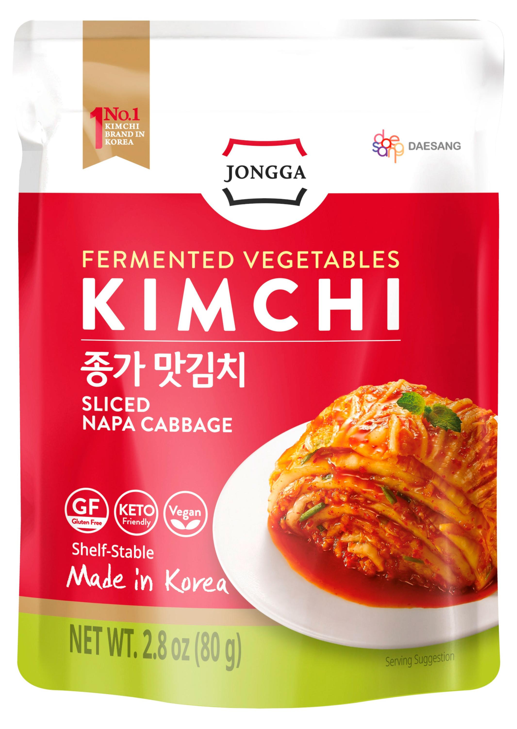 Изображение товара Капуста кимчи Jongga острая Корея, 80 г