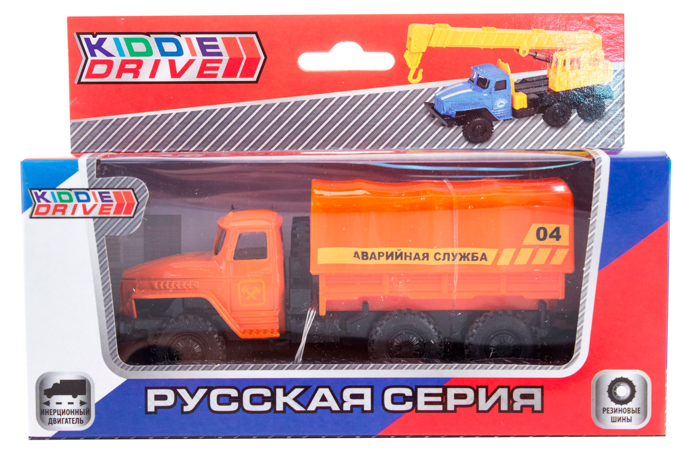 

Машинка KiddieDrive Городские службы 16 см, 1 шт в ассортименте