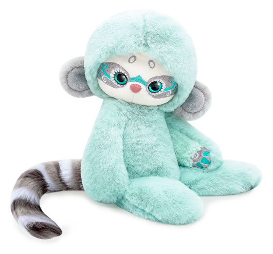 Basik&Co | Игрушка мягкая Basik&Co Lori Colory Джу мятная, 16х26,5x30 см