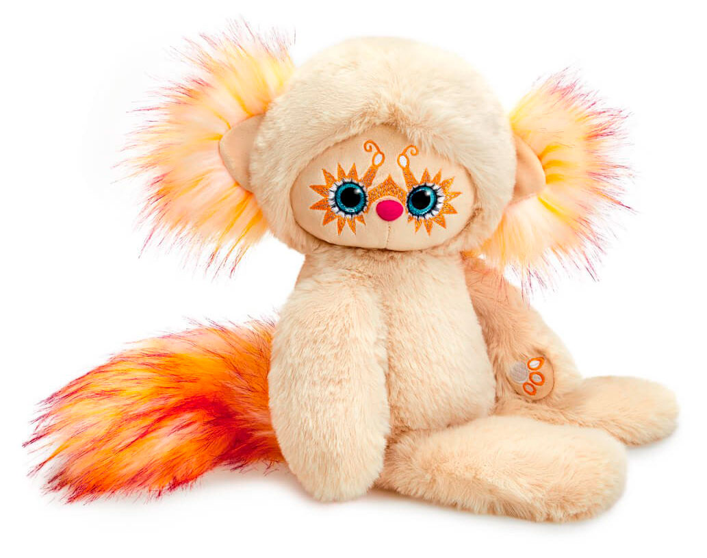 

Игрушка мягкая Basik&Co Lori Colory Юна кремовая, 16х26,5x30 см