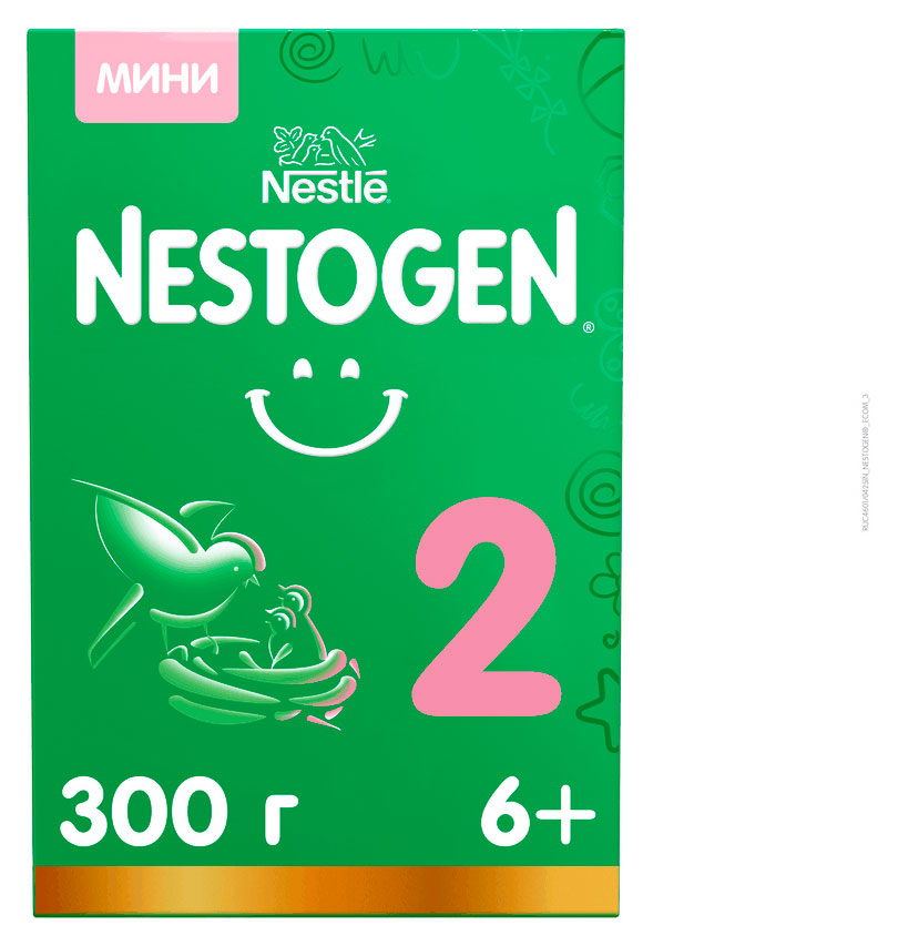 

Смесь сухая молочная Nestogen 2 с 6 мес. БЗМЖ, 300 г