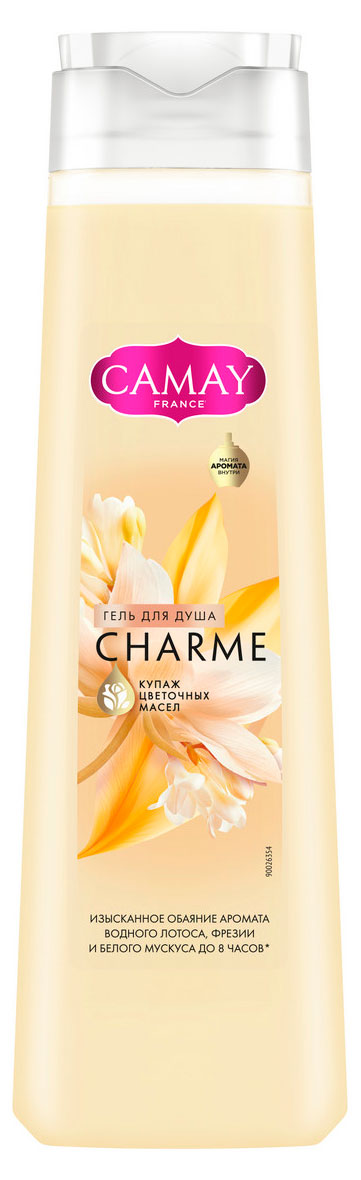 Изображение товара Гель для душа Camay Charme изысканное обаяние аромата, 400 мл