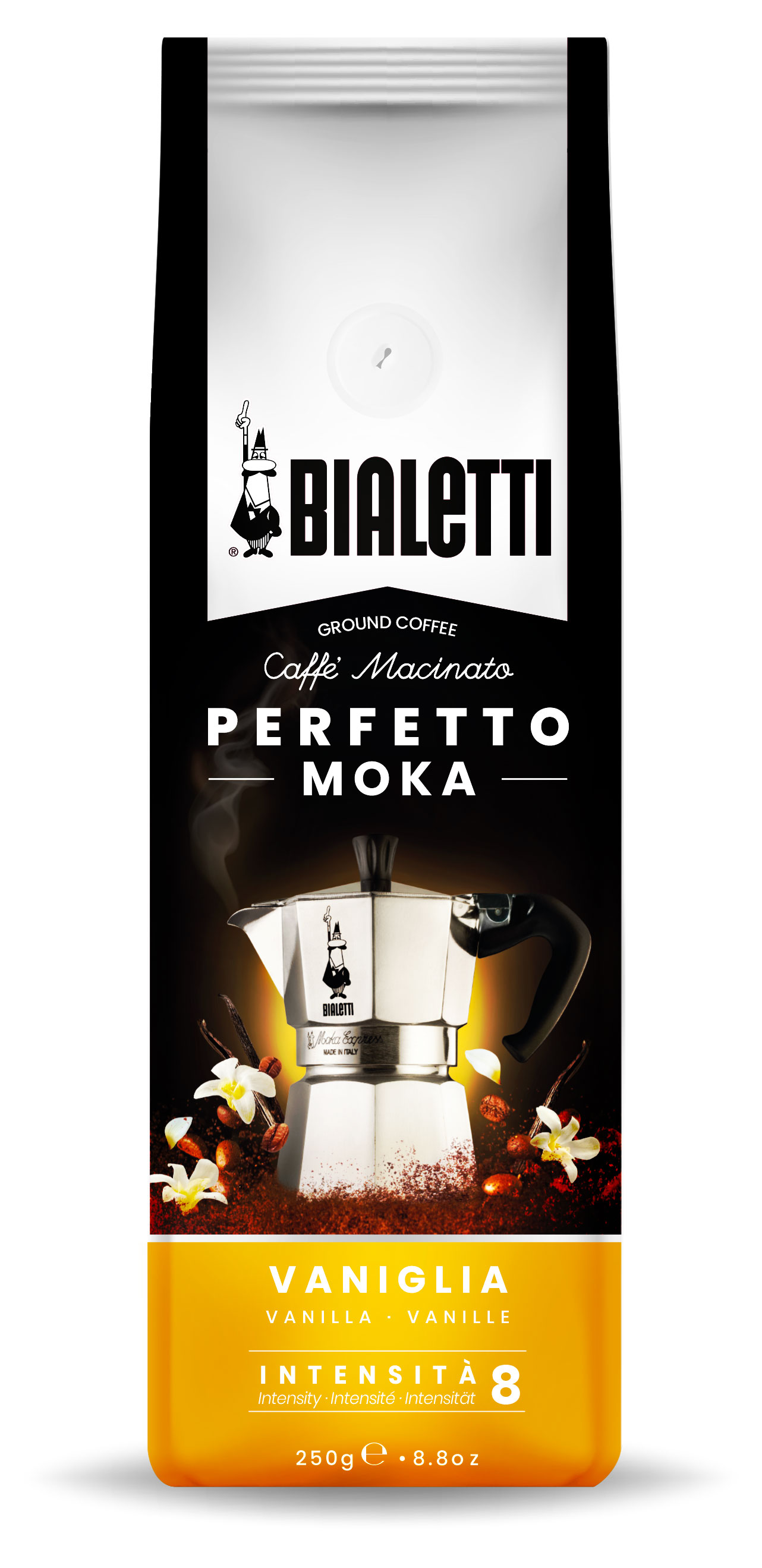 Bialetti | Кофе молотый Bialetti Vaniglia Италия, 250 г