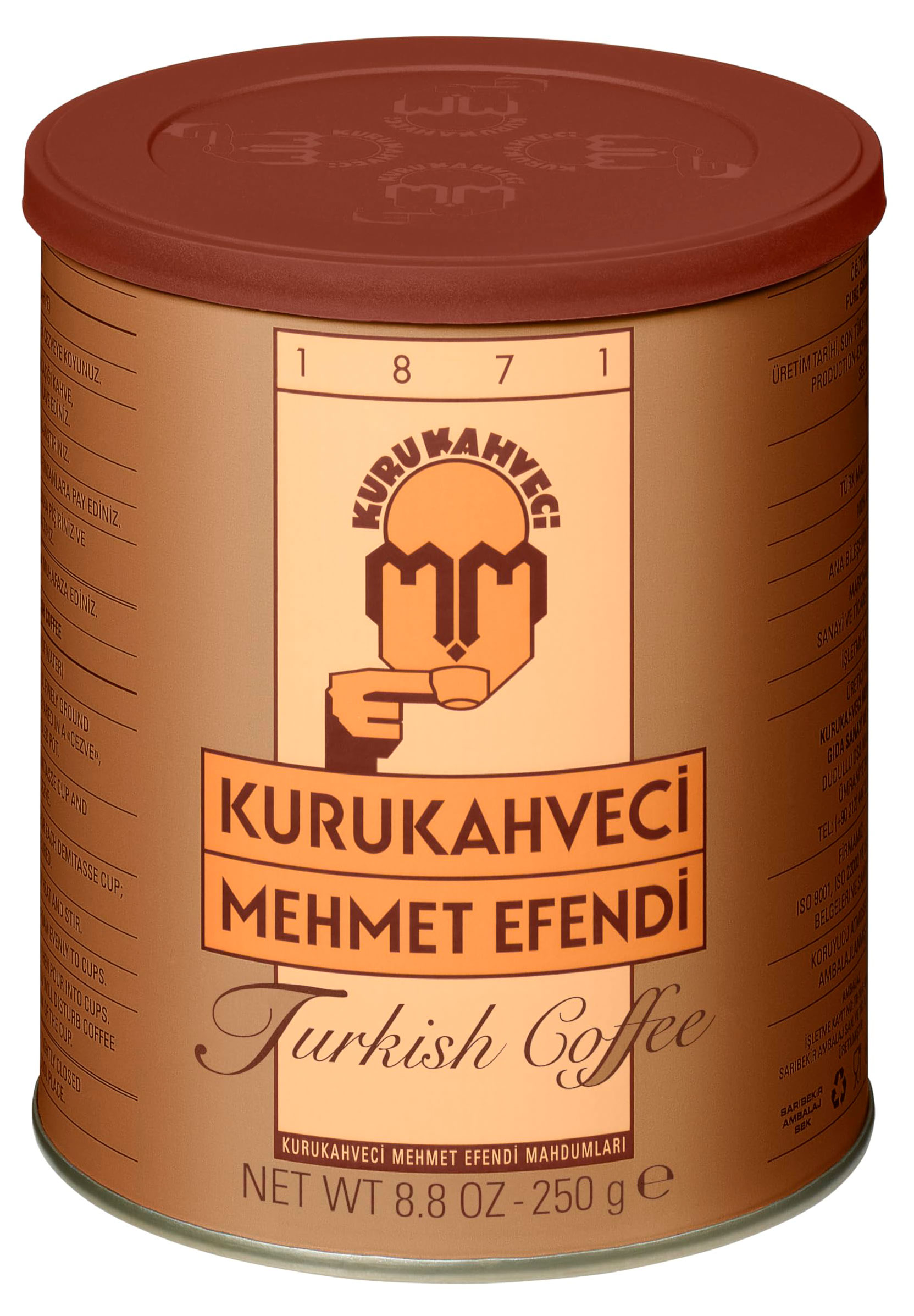 

Кофе молотый Mehmet Efendi Турция, 250 г