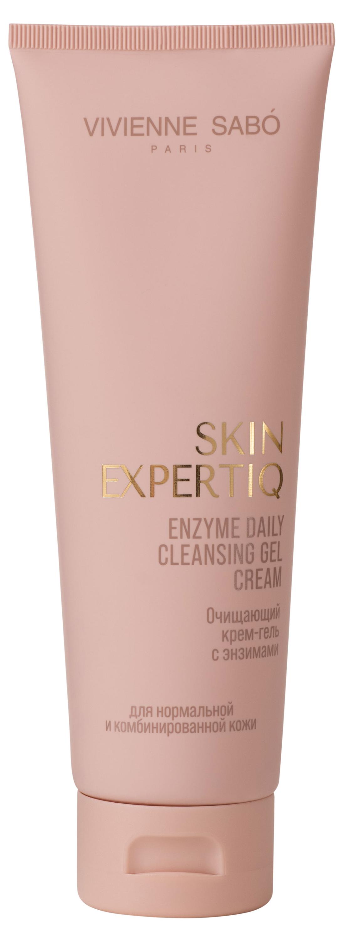 Изображение товара Крем-гель для лица Vivienne Sabo Skin Expertiq с энзимами очищающий 120 мл