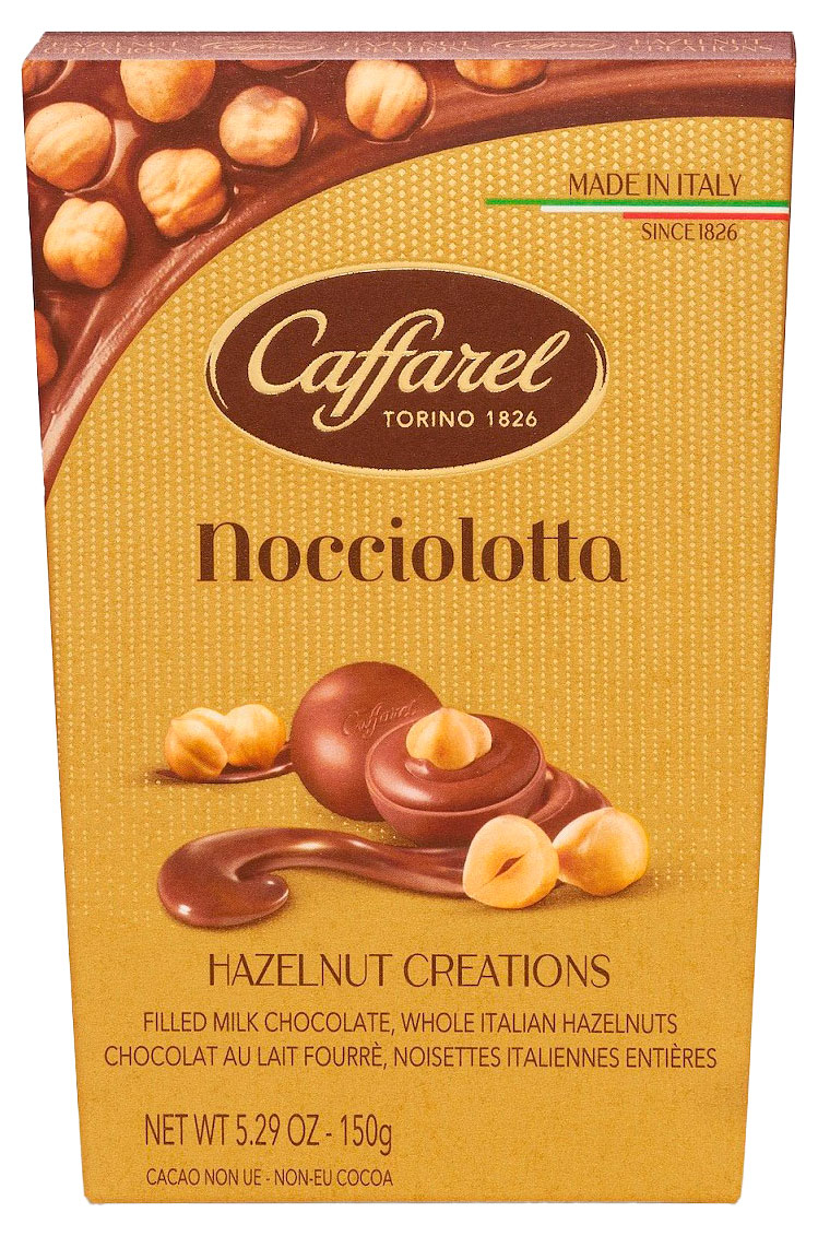 Caffarel | Конфеты Caffarel с пралине из молочного шоколада и фундуком Италия, 150 г