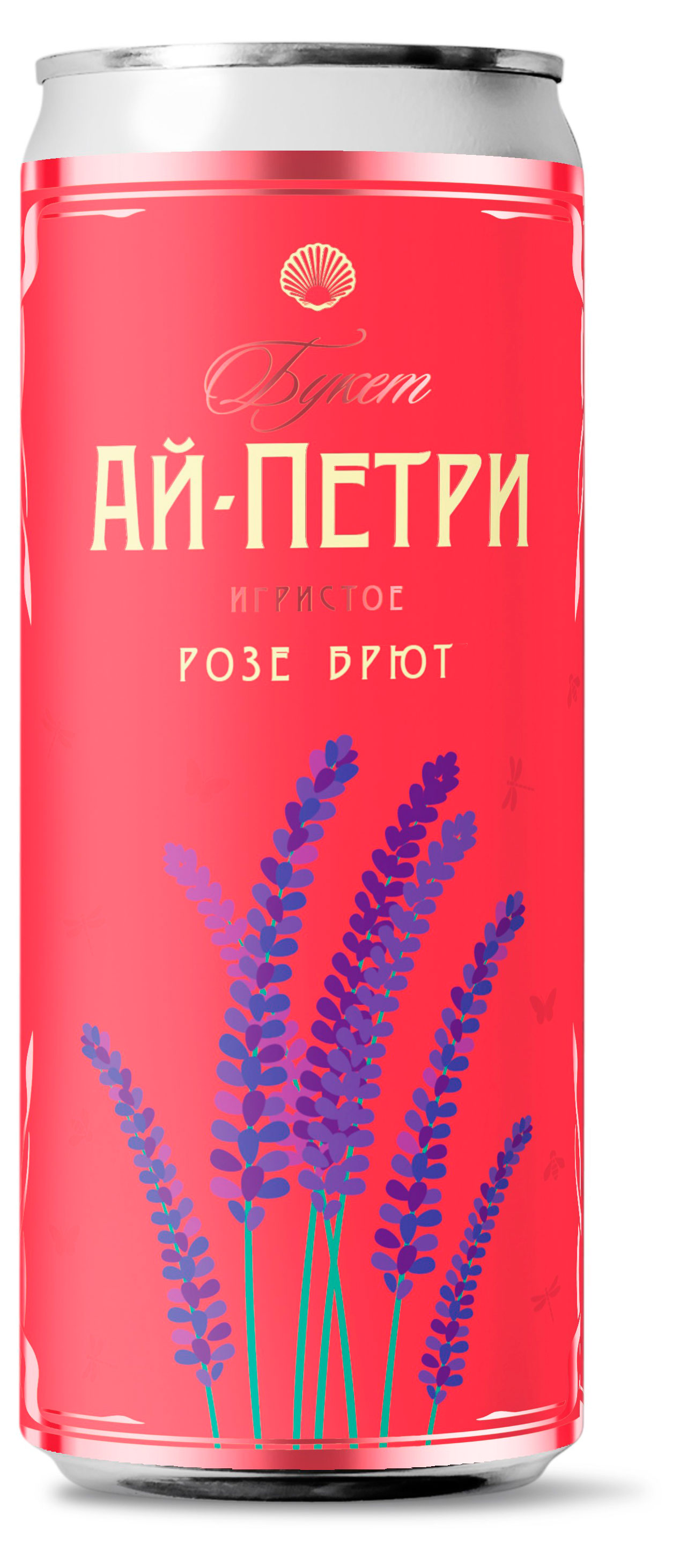 Букет Ай-Петри | Игристое вино «Букет Ай-Петри» розовое брют Россия, 0,25 л