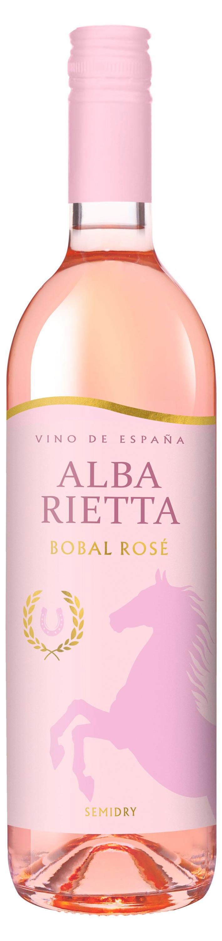 

Вино Alba Rietta Bobal Rose розовое полусухое Беларусь, 0,75 л