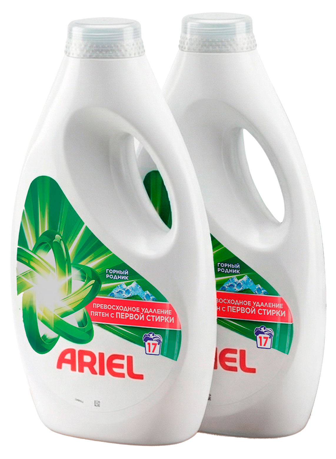 Изображение товара Гель для стирки Ariel Горный родник 2.2 л — эффективная свежесть
