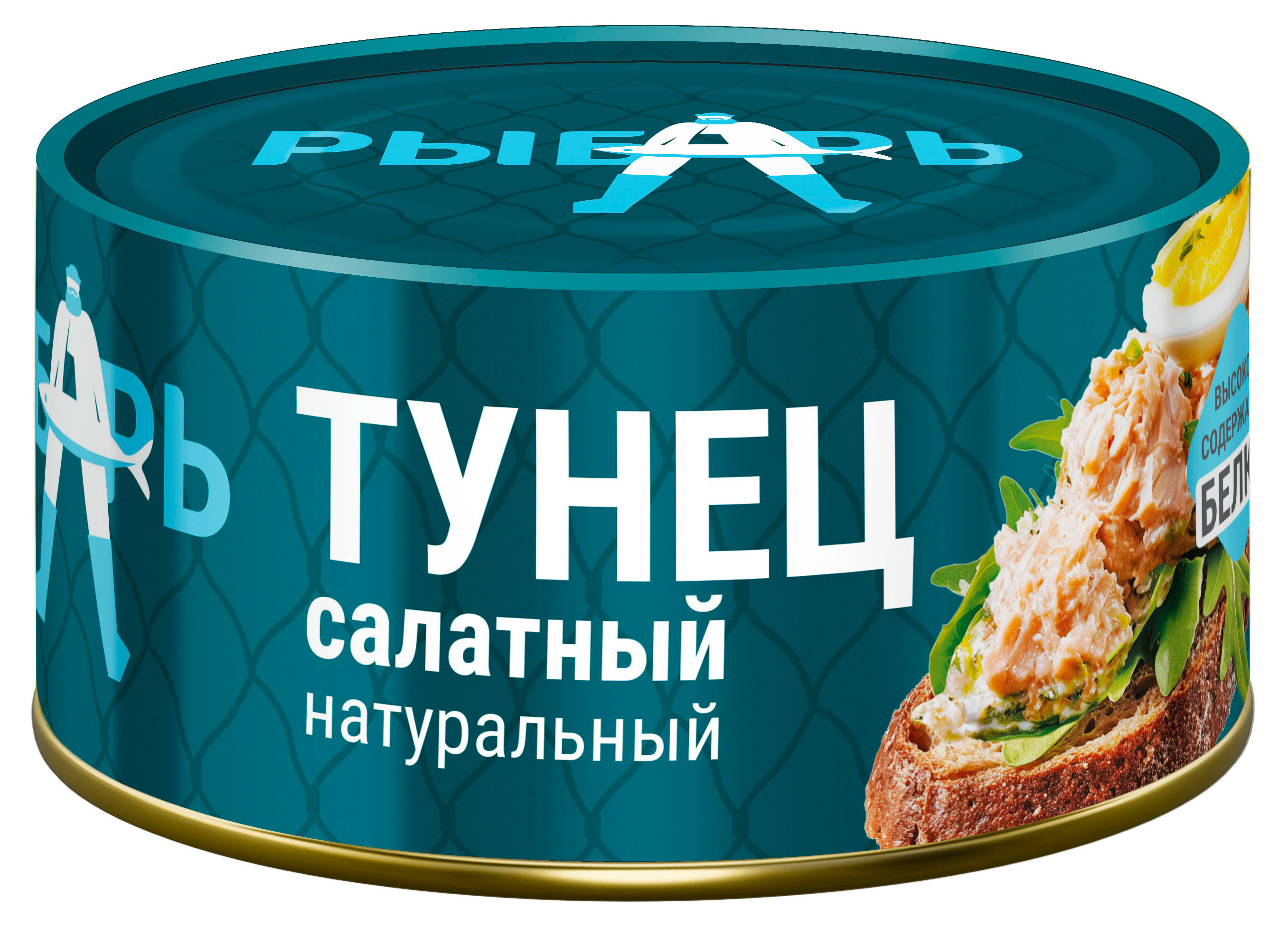 Капитан Вкусов | Тунец полосатый «Капитан Вкусов» для салатов, 170 г