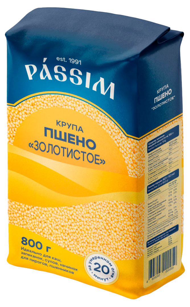 Изображение товара Пшено Passim Отборное, 800 г
