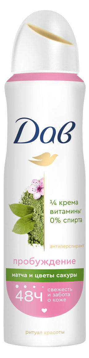 Изображение товара Дезодорант женский «Дав» Ритуал красоты Пробуждение спрей от запаха пота спрей, 150 мл