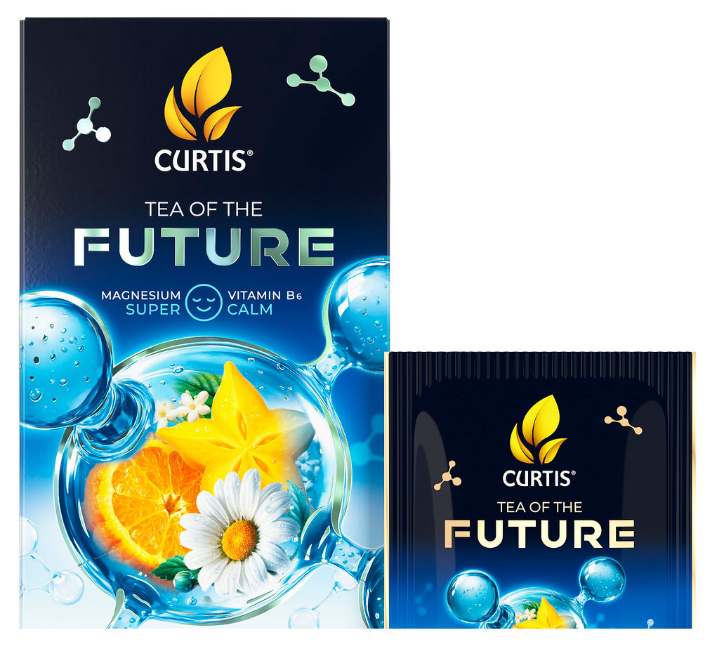 Изображение товара Напиток чайный CURTIS Tea Of The Future SUPER CALM, 20 пакетиков