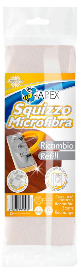APEX | Сменный элемент для швабры «APEX» Squizzo Ricambio Refill