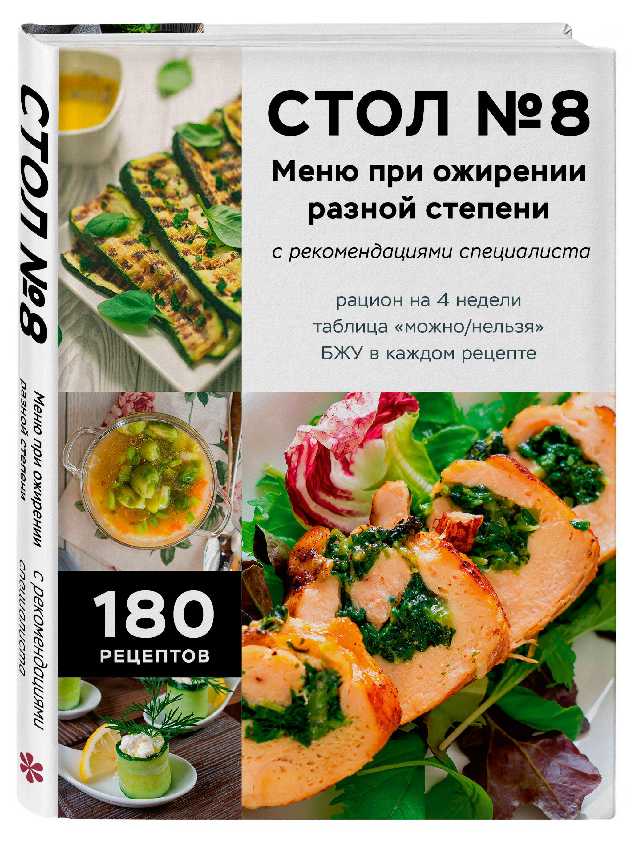 Стол №8. Меню при ожирении разной степени