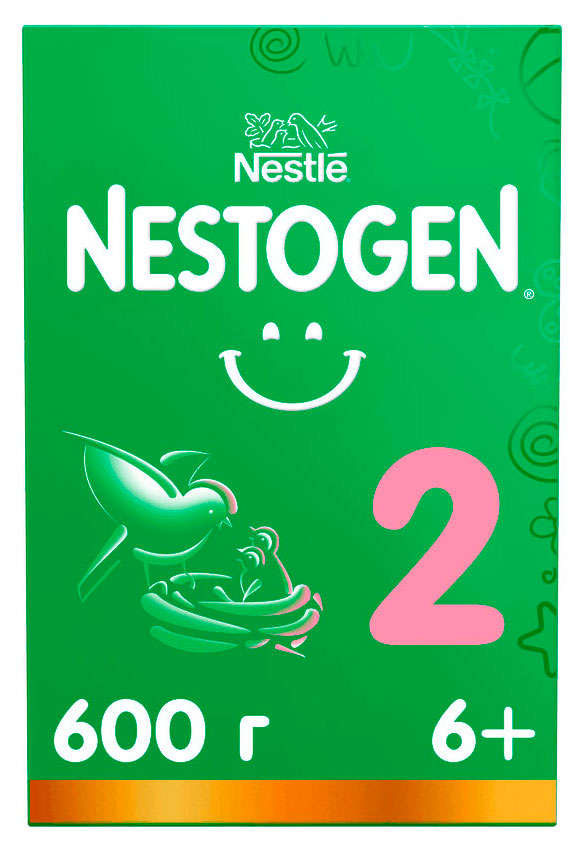 

Смесь сухая молочная Nestogen 2 с 6 мес. БЗМЖ, 600 г