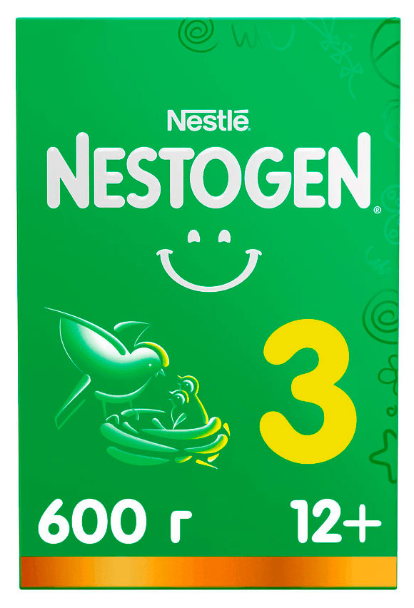 Молочко детское Nestogen 3 с 12 мес. БЗМЖ, 600 г