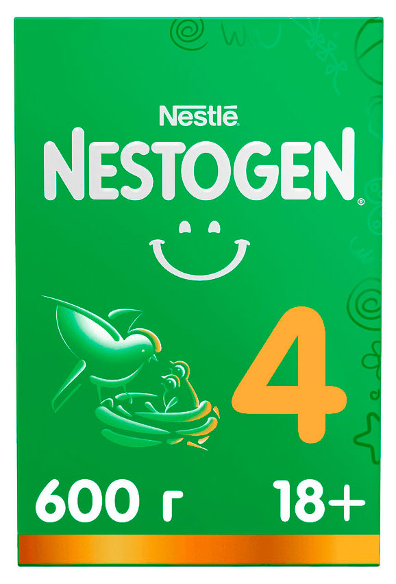 Молочко детское Nestogen 4 с 18 мес. БЗМЖ, 600 г