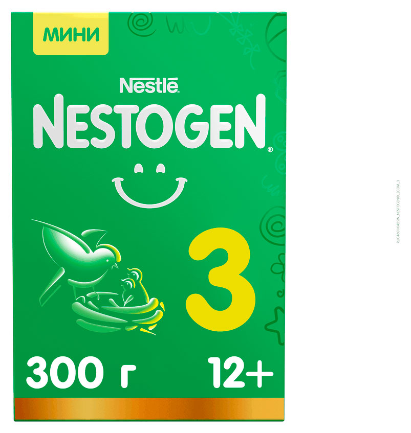 Nestogen | Молочко детское Nestogen 3 с 12 мес. БЗМЖ, 300 г