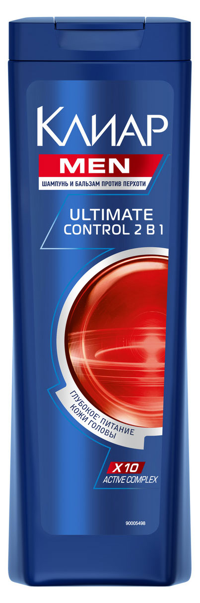 Клиар Men | Шампунь против перхоти «Клиар» Men Ultimate control, 400 мл