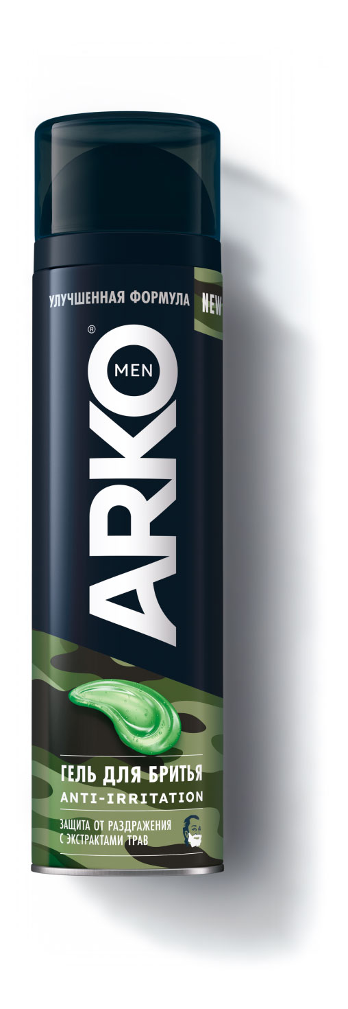 Arko | Гель для бритья Arko Anti Irritation, 200 мл
