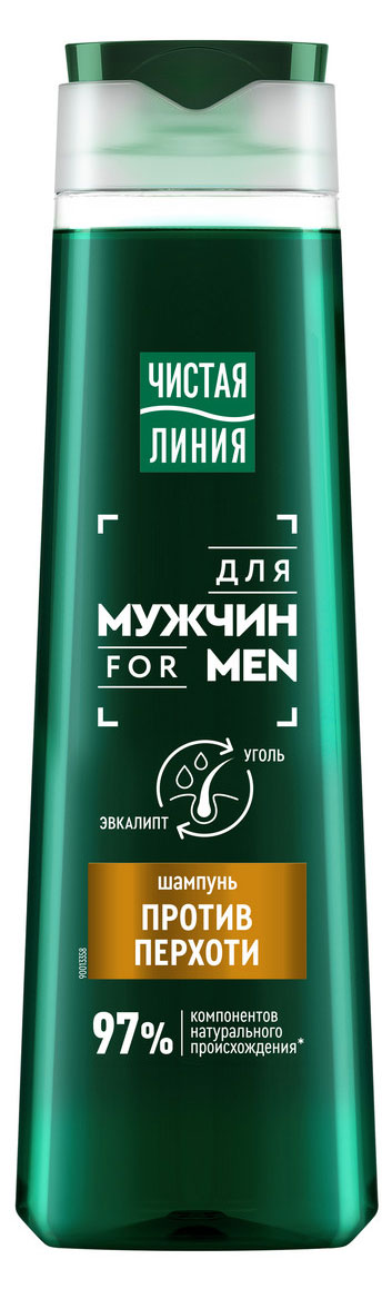 

Шампунь для мужчин Чистая Линия Против перхоти, 400 мл