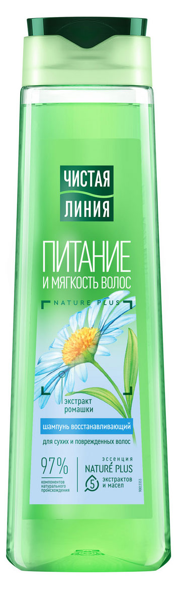 Шампунь для волос «Чистая Линия» Ромашка, 400 мл