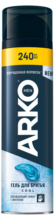

Гель для бритья Arko Cool, 240 мл