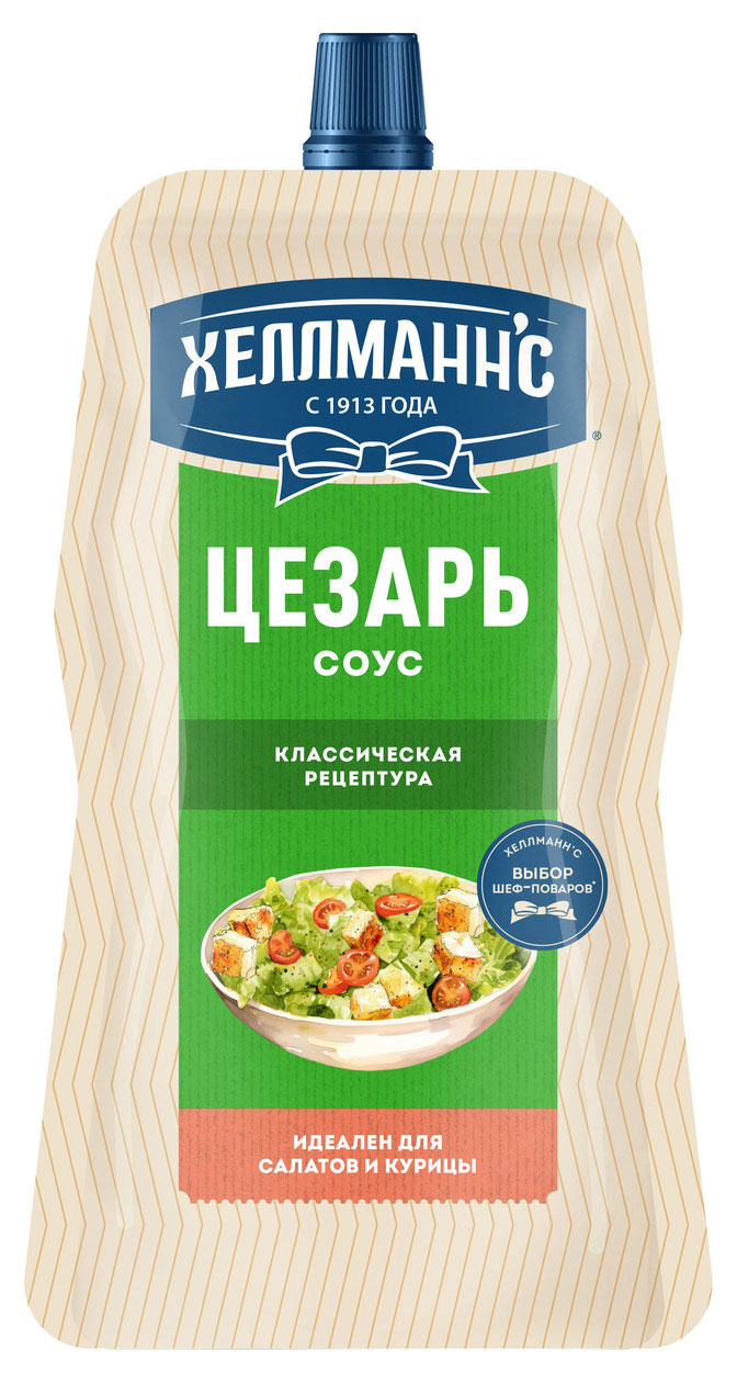 Изображение товара Соус Хеллманнс Цезарь 200 г для салатов и курицы