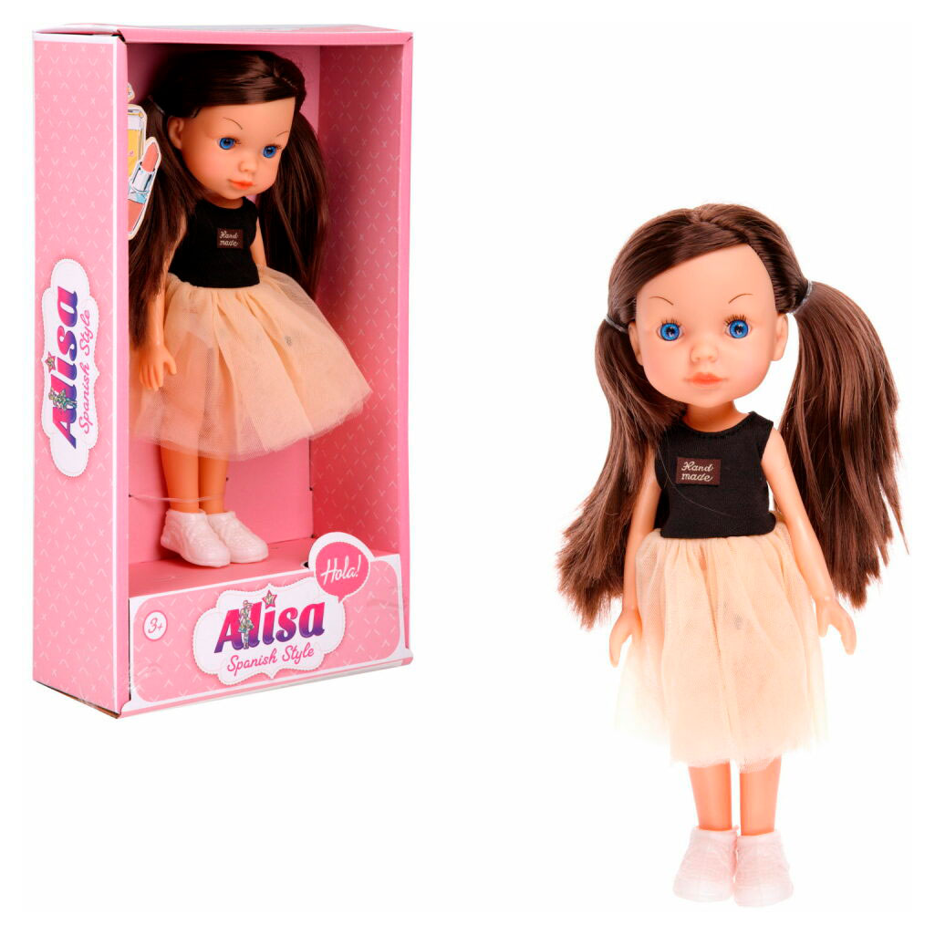 Кукла 1TOY Alisa Spanish Style, 23 см
