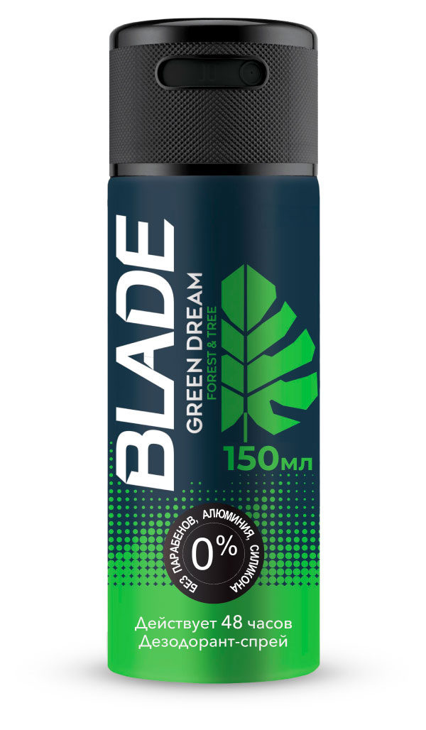 Blade | Дезодорант Blade Green Dream, 150 мл