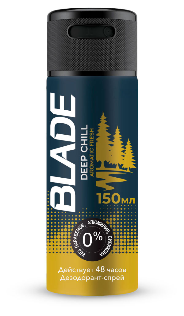 

Дезодорант Blade Deep Chill, 150 МЛ
