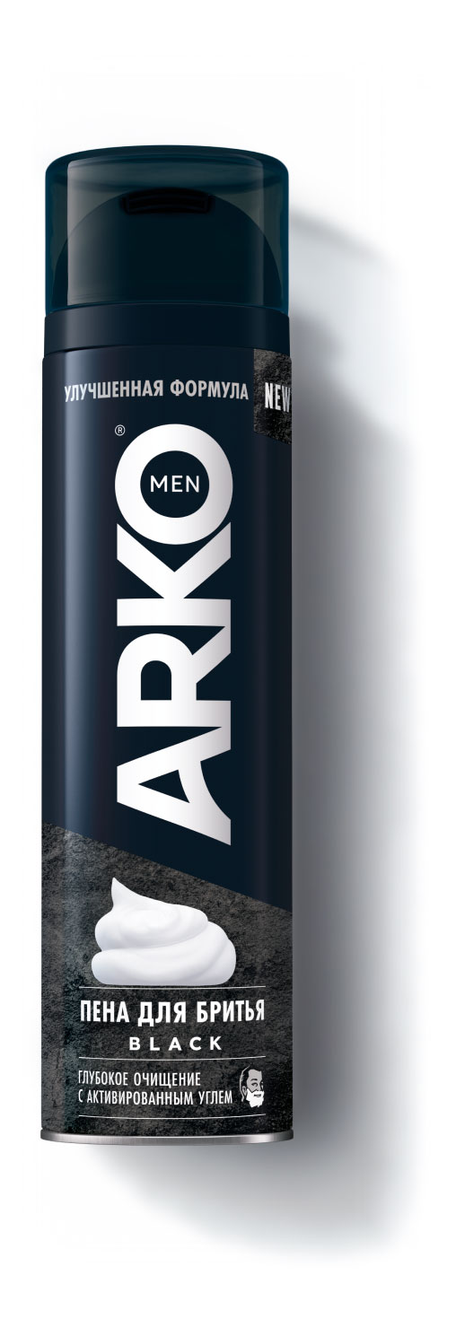 

Пена для бритья Arko Men Black, 200 мл