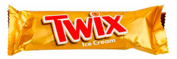 Изображение товара Мороженое сливочное Twix с печеньем и карамелью 4% БЗМЖ Франция, 34,2 г