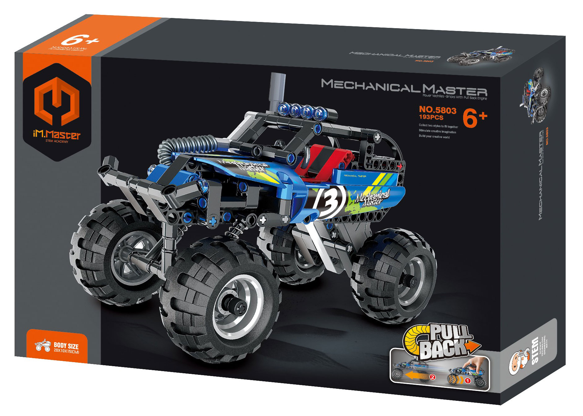 

Конструктор iM.Master Mechanical Master Sportcar, 1 шт в ассортименте