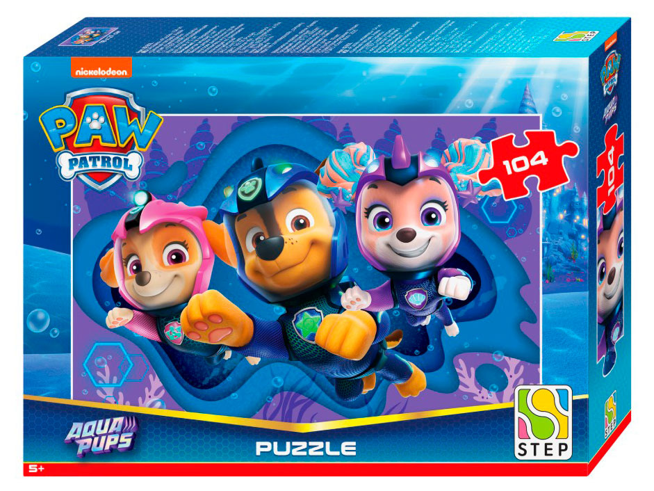 Пазл Step Puzzle 104 элемента, 1 шт в ассортименте