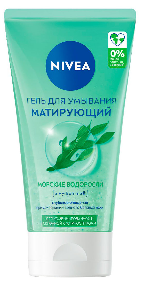 Изображение товара Гель для умывания NIVEA матирующий для склонной к жирности кожи Италия