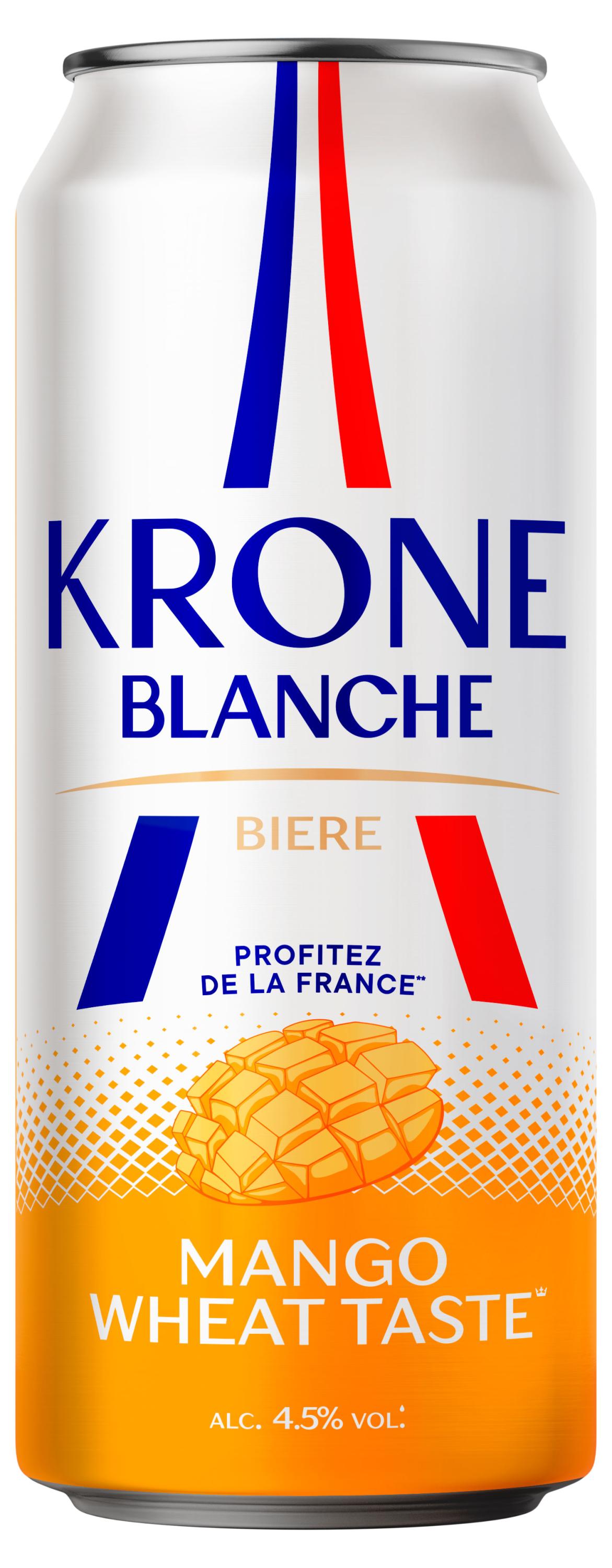 Изображение товара Пивной напиток Krone Blanche Манго 0.45 л
