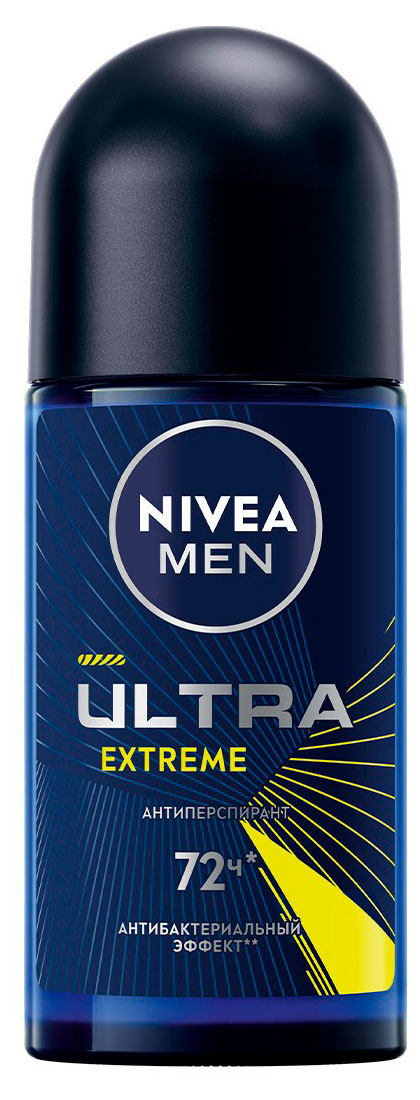 Дезодорант-антиперспирант шариковый NIVEA MEN Ultra Extreme, 50 мл