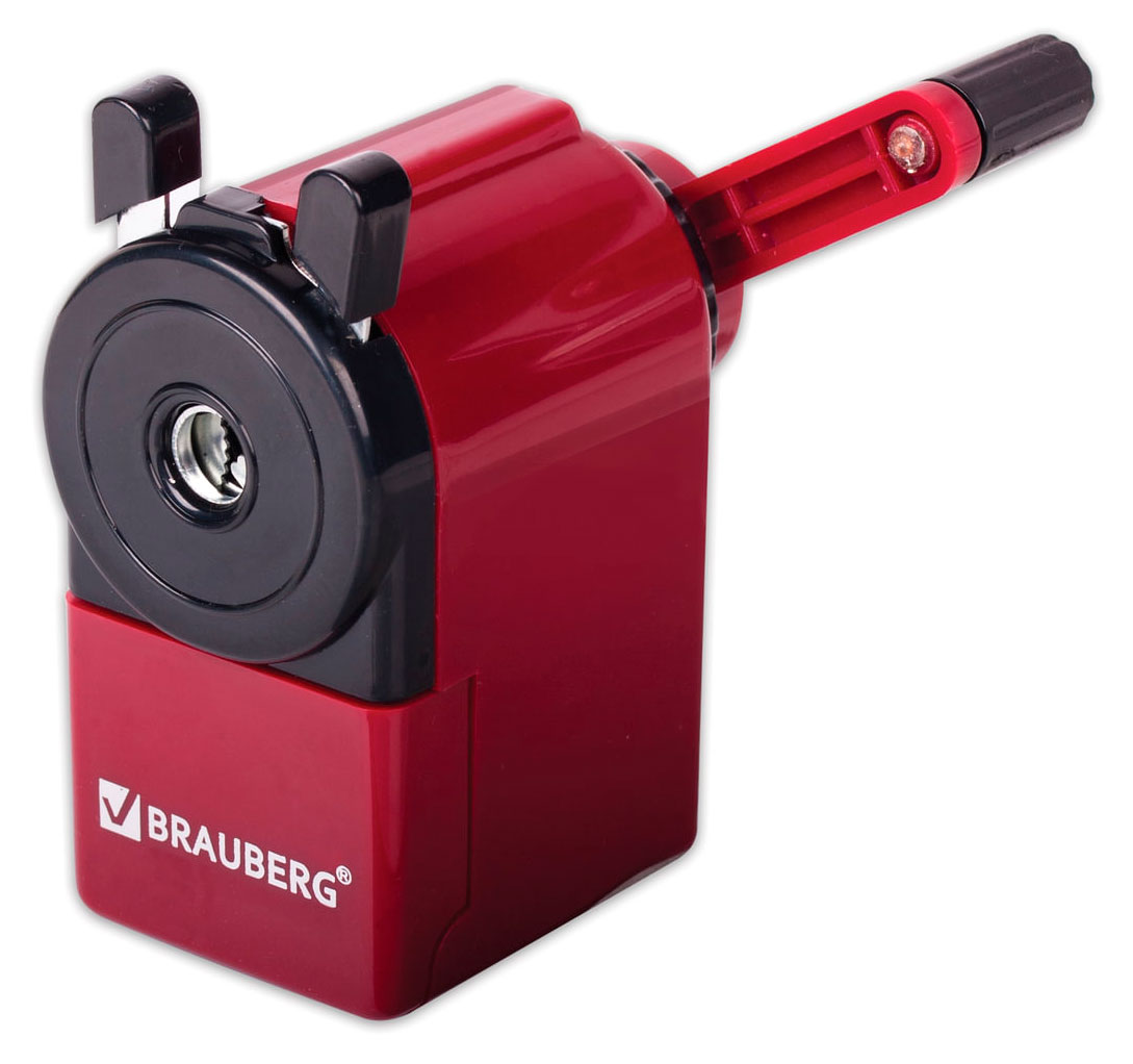 Изображение товара Точилка механическая Brauberg Jet металл 1 отверстие, 1 шт