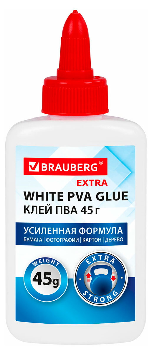 Изображение товара Клей ПВА Brauberg Extra усиленная формула, 45 г